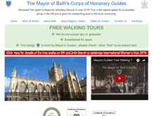 Tablet Screenshot of bathguides.org.uk